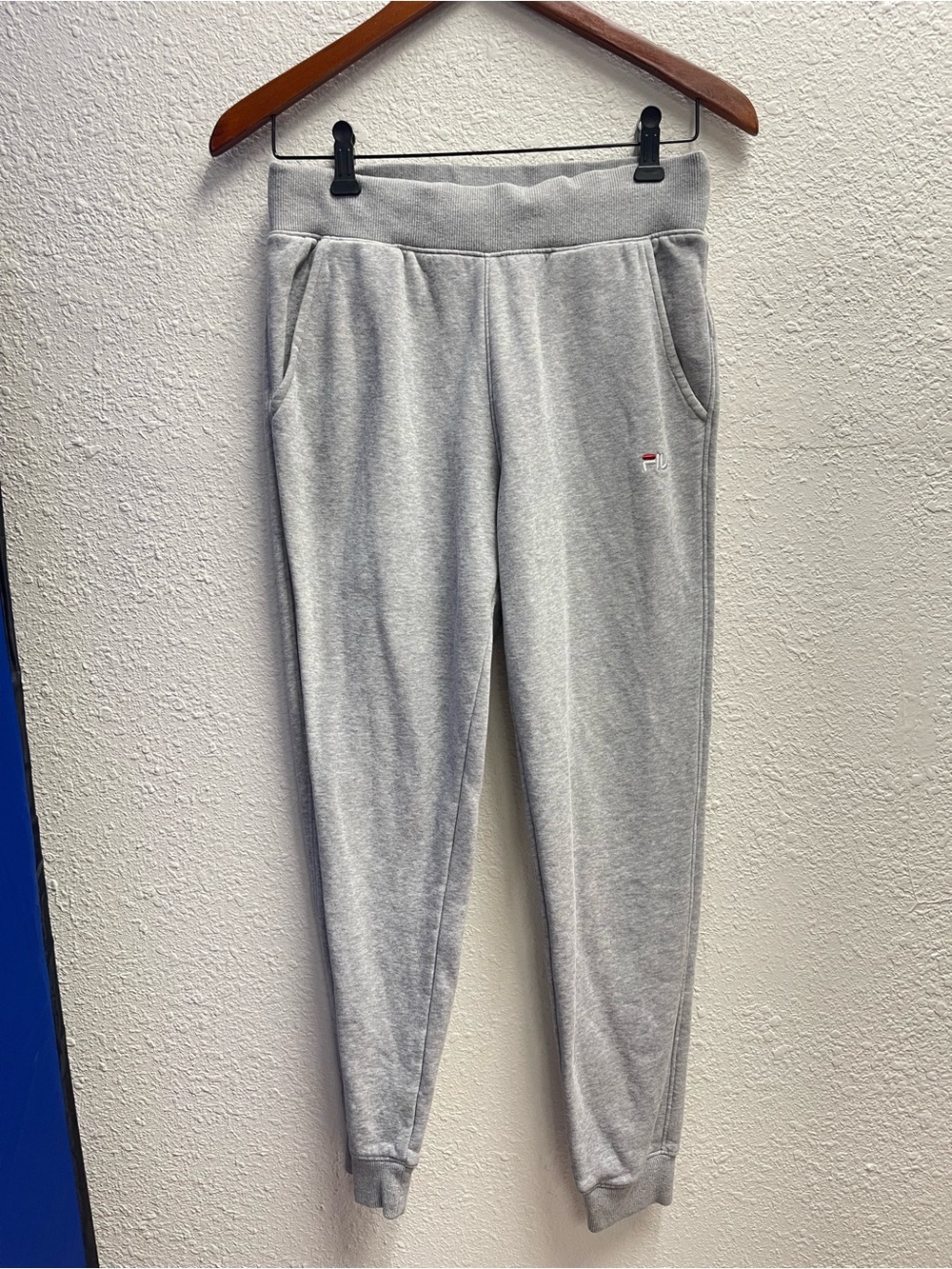 Fila Gray Kids Joggers with Subtle Logo